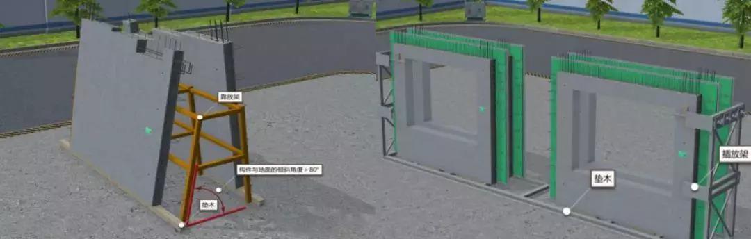 預制構件準備、場地布置、運輸、裝卸及堆放